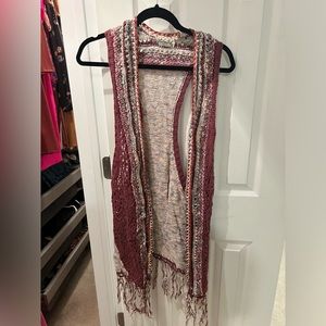 GIMMICK BY BKE - sweater vest cardigan